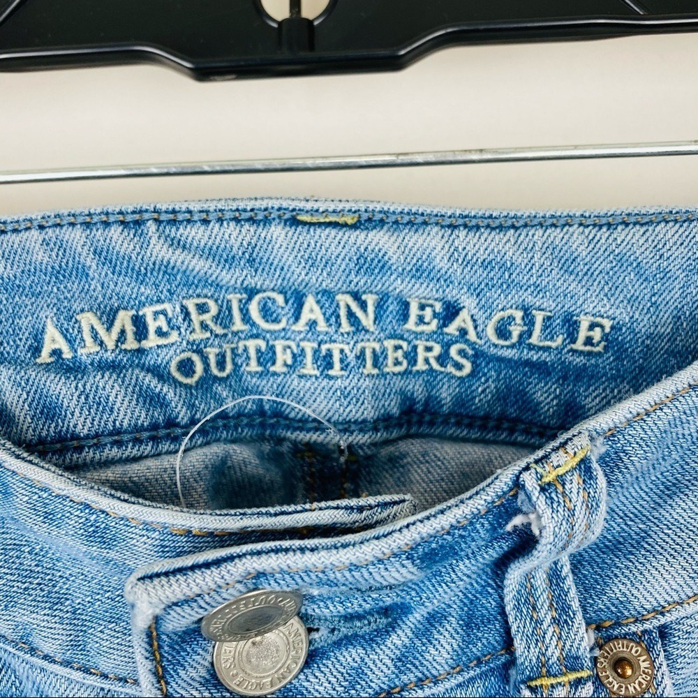 American Eagle Artist Crop Stretch‎ Distressed Jean - Picture 6 of 7